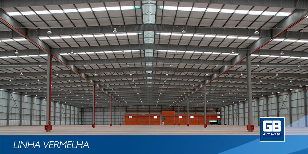 GBArmazéns Imagem interna frontal Linha Vermelha